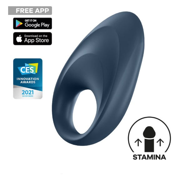 MIGHTY ONE ANILLO VIBRADOR CON APP RECARGABLE USB SATISFYER