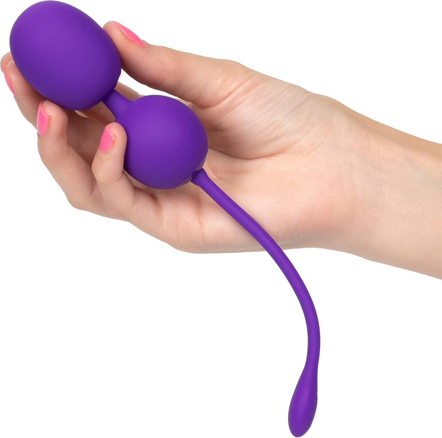CALEXOTICS - BOLAS VIBRADORAS DUAL KEGEL RECARGABLES LILA