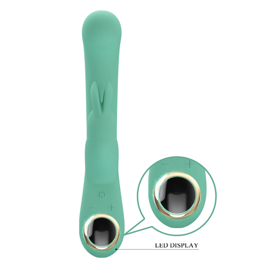 PRETTY LOVE - LAMAR VIBRADOR RABBIT & PUNTO G VERDE
