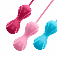 SATISFYER - LOVEBALLS TRAINING SET 1 POWER BALLS 57GRS + 73GRS + 86GRS
