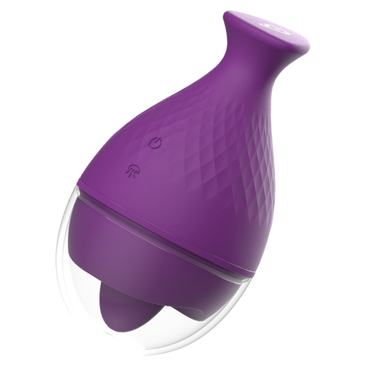 REWOLINGO ESTIMULADOR DE CLITORIS CON LENGUA RECARGABLE USB