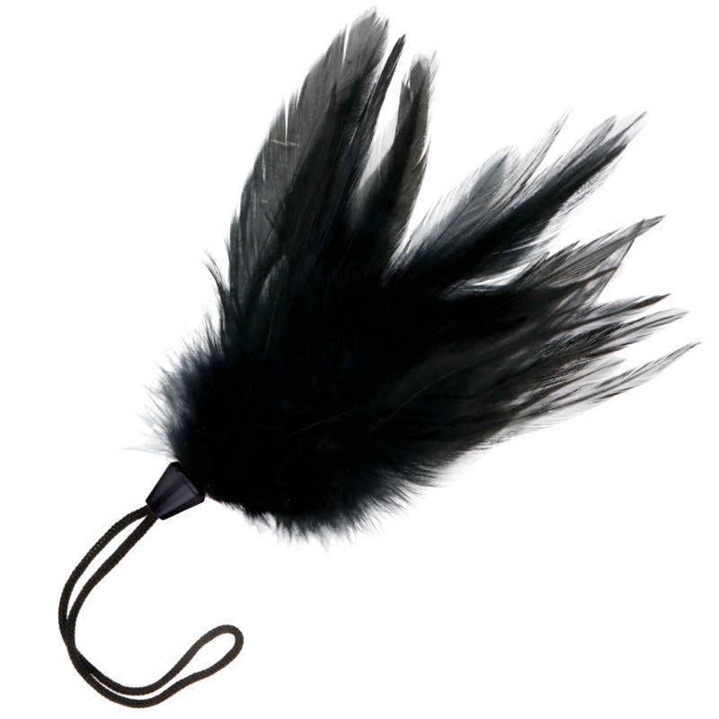 PLUMA DARKNESS - ESTIMULADORA NEGRO 17 CM