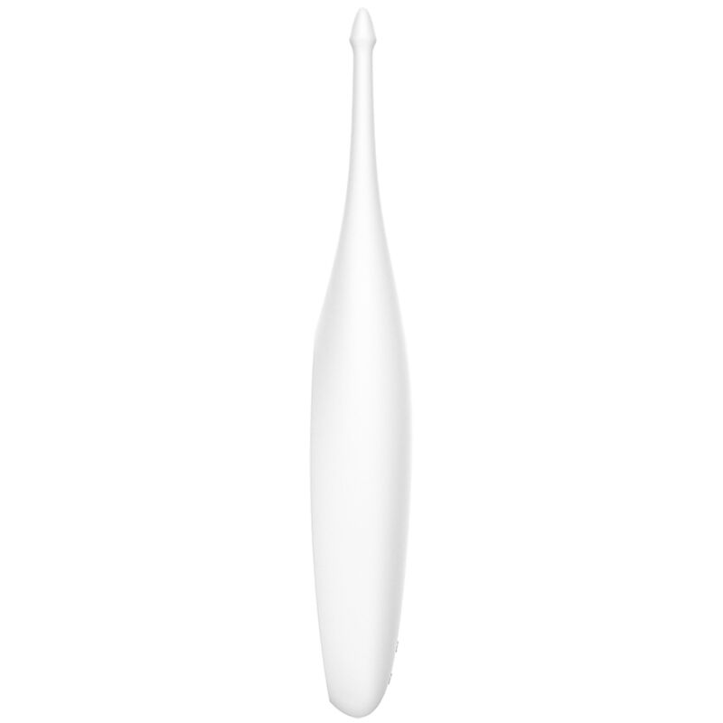 MASAJEADOR ESTIMULADOR DE CLÍTORIS SATISFYER - TWIRLING FUNBLANCO