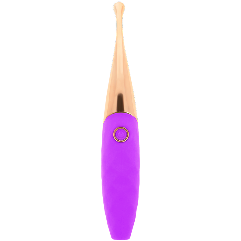 MASAJEADOR ESTIMULADOR DE CLITORIS OHMAMA - RECARGABLE 36 MODOS LILA