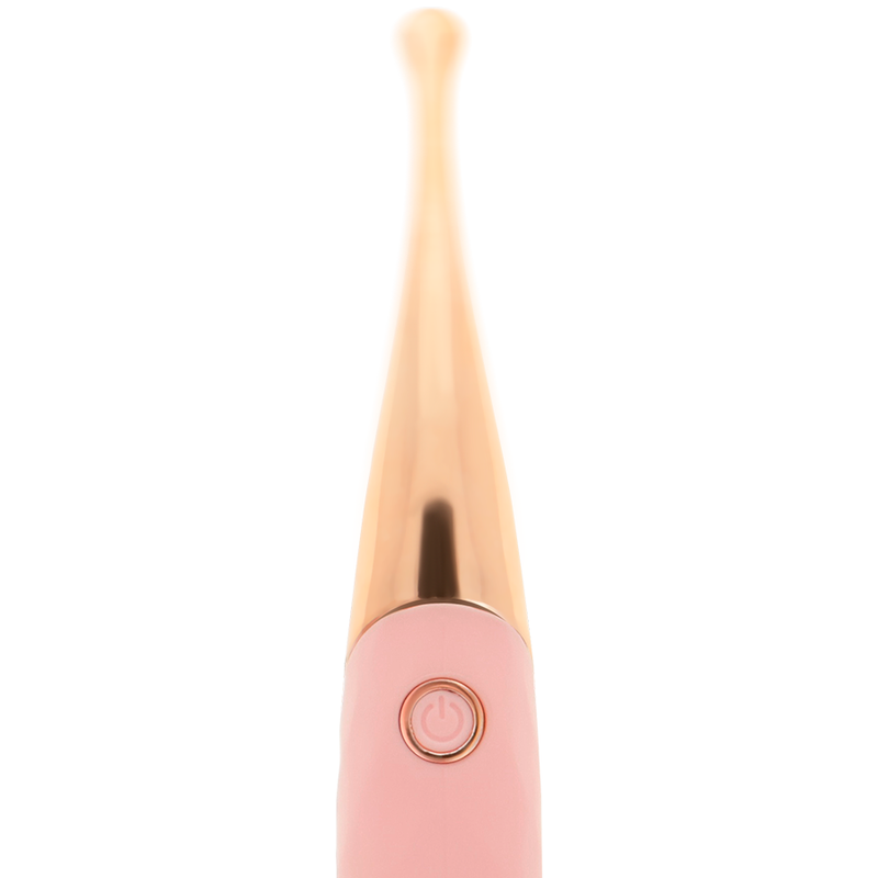 MASAJEADOR ESTIMULADOR DE CLITORIS OHMAMA - RECARGABLE 36 MODOS ROSA-PINKGOLD