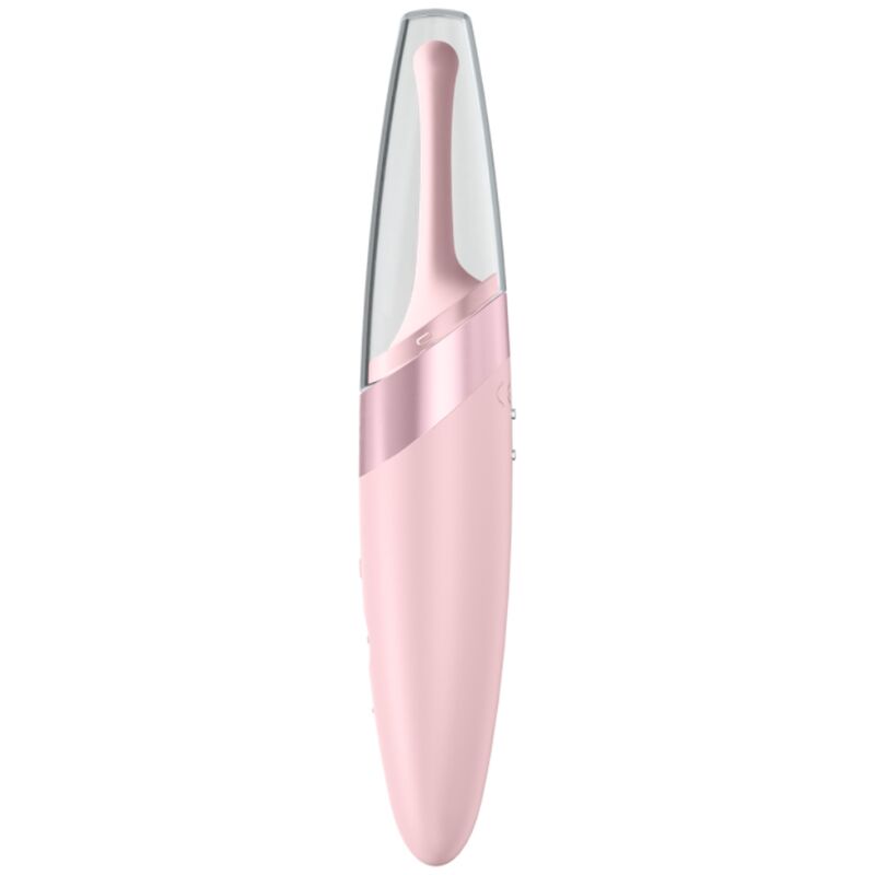 MASAJEADOR ESTIMULADOR DE CLITORIS SATISFYER - TWIRLING DELIGHT ROSA