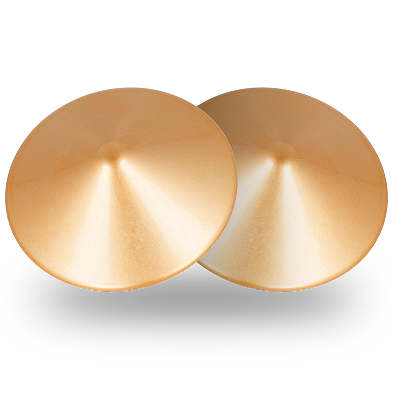 CUBRE PEZONES COQUETTE CHIC DESIRE - METAL CIRCULOS DORADOS