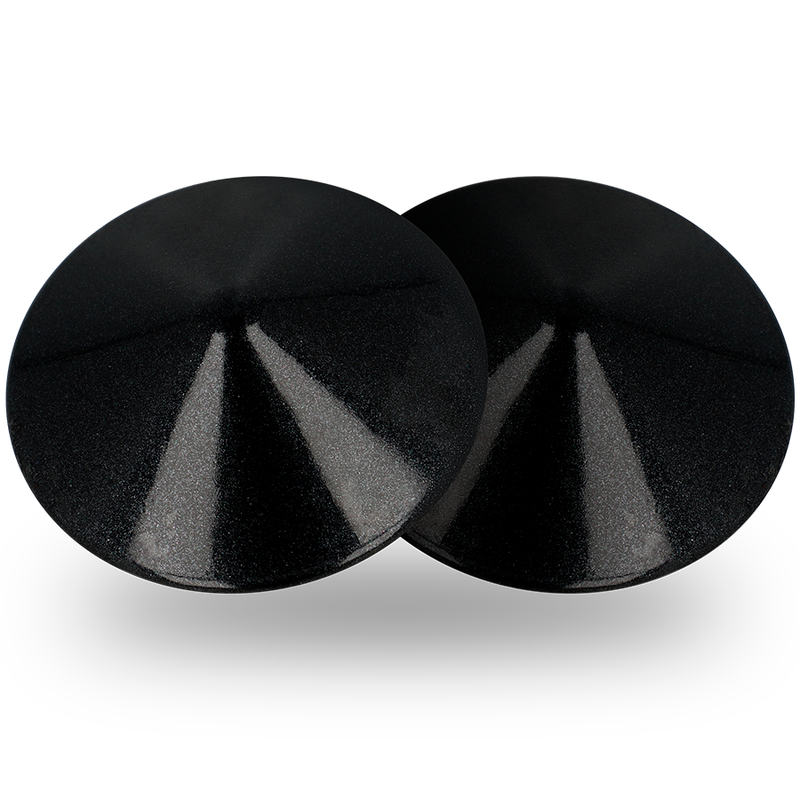CUBRE PEZONES COQUETTE CHIC DESIRE - METAL CIRCULOS NEGROS