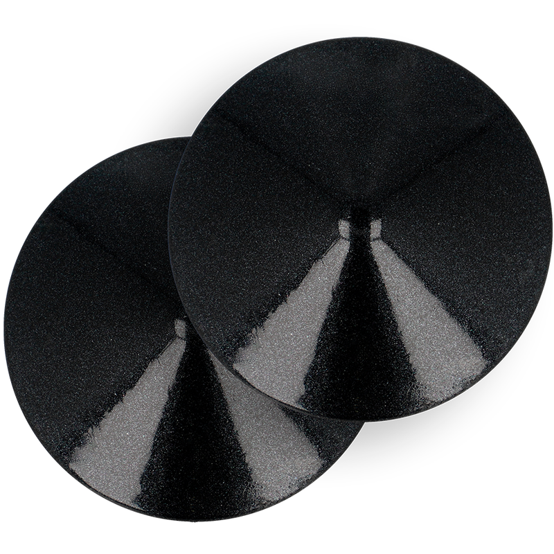 CUBRE PEZONES COQUETTE CHIC DESIRE - METAL CIRCULOS NEGROS