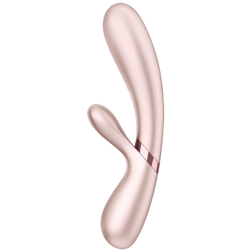 HOT LOVER VIBRADOR RABBIT CON FUNCIÓN DE CALENTAMIENTO Y APP SATISFYER