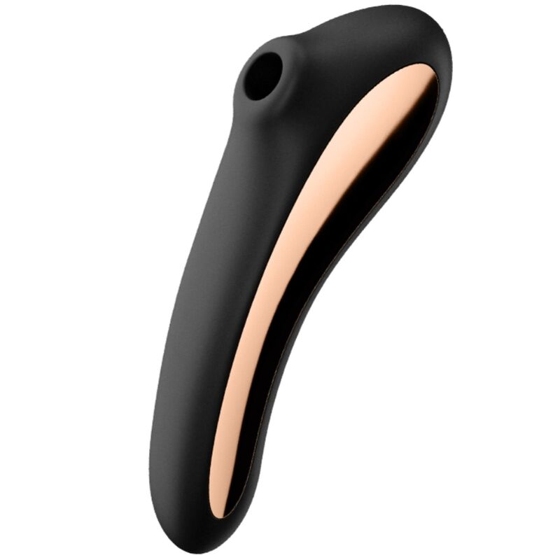 DUAL KISS ESTIMULADOR POR ONDAS DE PRESIÒN Y VIBRADOR G SPOT SATISFYER NEGRO