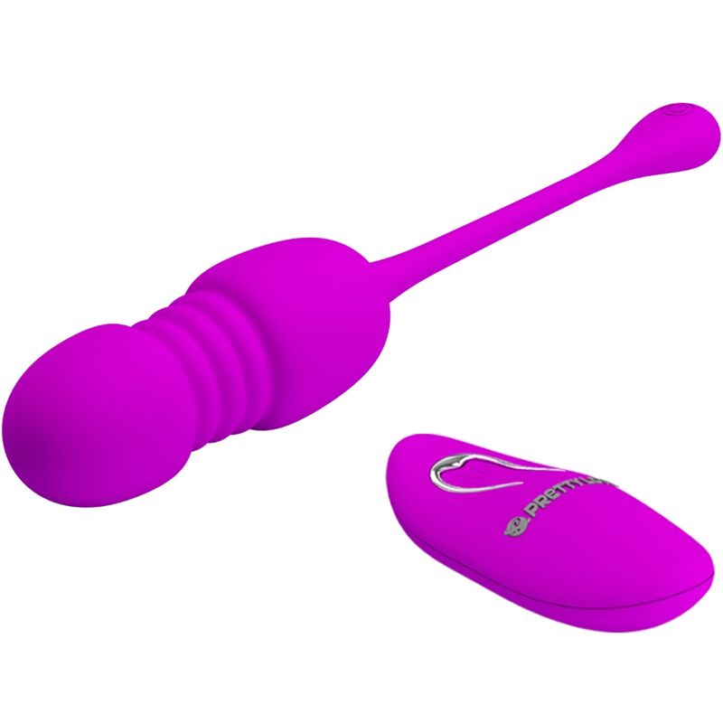 HUEVO VIBRADOR PRETTY LOVE - CALLIERI CON MOVIMIENTO DE EMPUJE