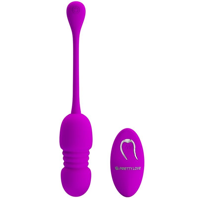 HUEVO VIBRADOR PRETTY LOVE - CALLIERI CON MOVIMIENTO DE EMPUJE