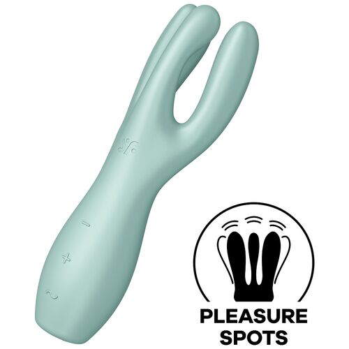 VIBRADOR ESTIMULADOR SIN PENETRACIÓN SATISFYER - THREESOME 3