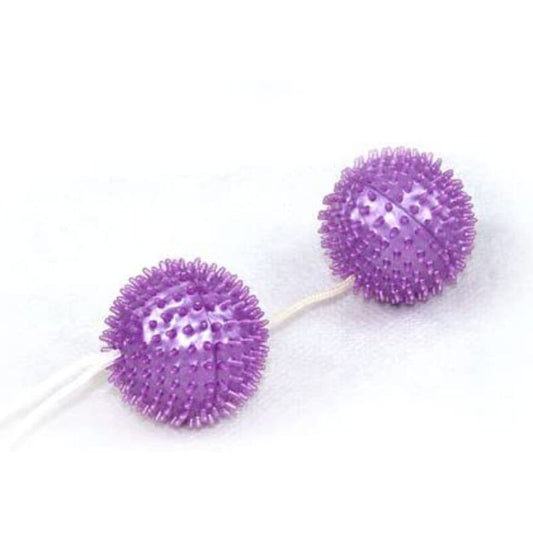 BOLAS KEGEL BAILE - A DEEPLY PLEASURE  TEXTURADAS MORADO 3.60 CM