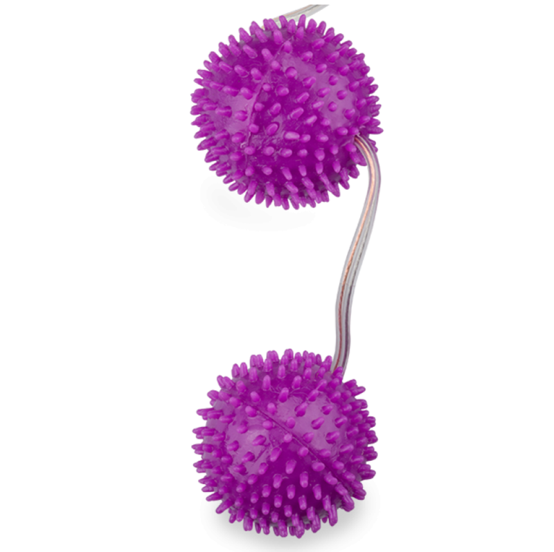 BOLAS KEGEL BAILE - A DEEPLY PLEASURE TEXTURADAS MORADO 3.60 CM