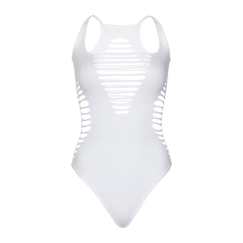 BODY LEG AVENUE - TANGA RACERBACK NEGRO