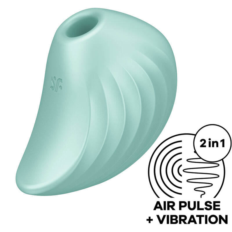PEARL DIVER VIOLETA ESTIMULADOR Y VIBRADOR ONDAS DE PRESIÓN SATISFYER
