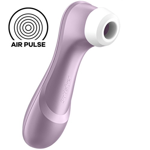 PRO 2 ESTIMULADOR Y VIBRADOR ONDAS DE PRESIÓN SATISFYER VIOLETA