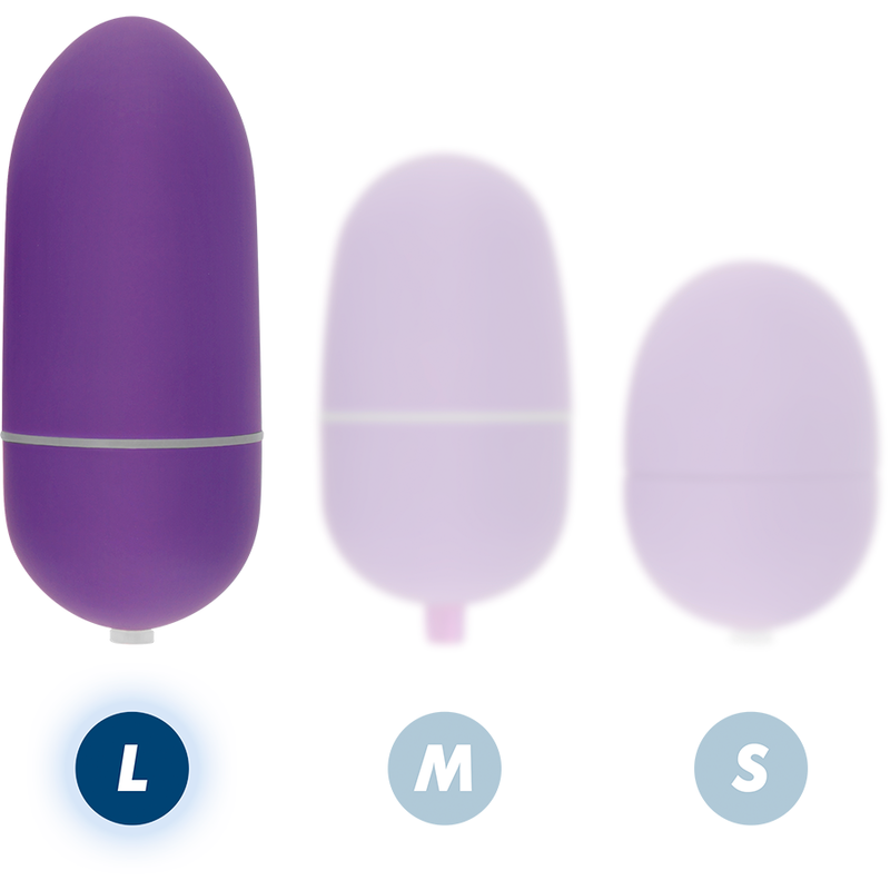 HUEVO VIBRADOR ONLINE - CONTROL REMOTO TALLA L LILA