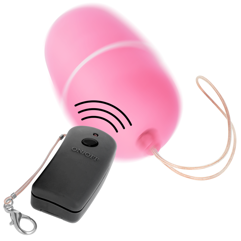 HUEVO VIBRADOR ONLINE - CON MANDO CONTROL REMOTO ROSA