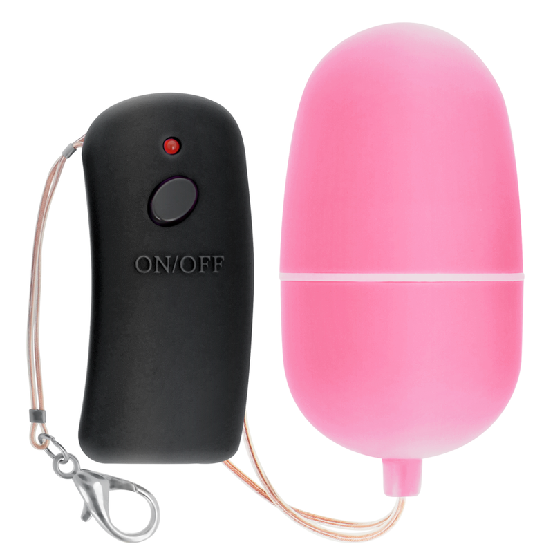 HUEVO VIBRADOR ONLINE - CON MANDO CONTROL REMOTO ROSA