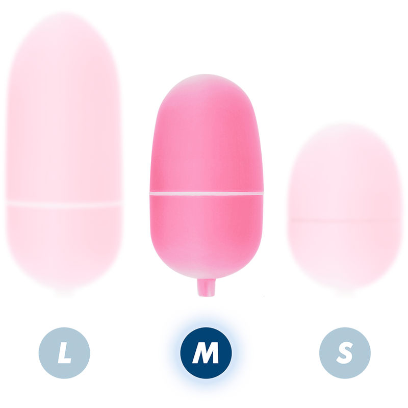 HUEVO VIBRADOR ONLINE - CONTROL REMOTO TALLA M ROSA