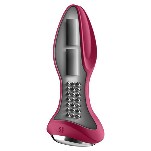 PLUG ANAL VIBRADOR UNISEX ROTADOR CON APP SATISFYER - ROTATOR PLUG 2+