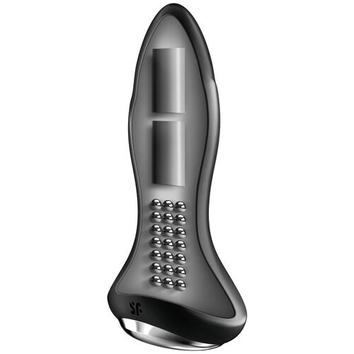 PLUG ANAL VIBRADOR UNISEX CON ROTADOR CON APP SATISFYER - ROTATOR PLUG 1+