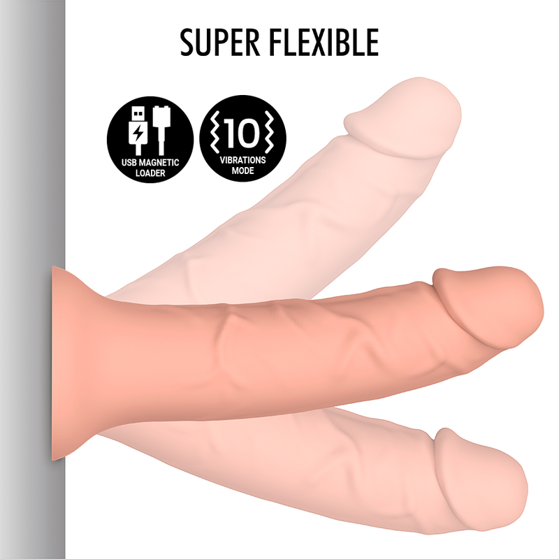 VIBRADOR REALISTICO MYTHOLOGY - ASHER ORIGINAL DILDO M - COMPATIBLE CON WATCHME WIRELESS TECHNOLOGY
