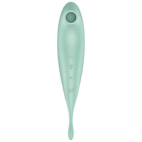 ESTIMULADOR Y VIBRADOR ONDAS DE PRESIÓN CON APP SATISFYER - TWIRLING PRO+