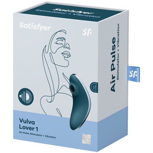 SUCCIONADOR ESTIMULADOR VIBRADOR SATISFYER - VULVA LOVER 1