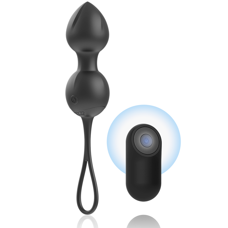 BRILLY GLAM - VIBRATING KEGEL BEADS CONTROL REMOTO 62GRS