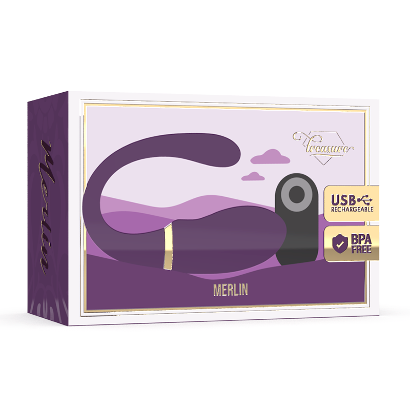 HUEVO VIBRADOR TREASURE - MERLIN DOUBLE COUPLE CONTROL REMOTO