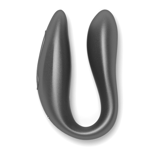 VIBRADOR PARA PAREJAS U ONINDER - LISBOA ESTIMULADOR PUNTO G & CLÍTORIS NEGRO - APP GRATUITA