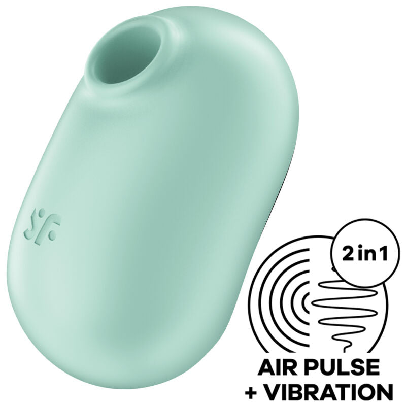 PRO TO GO 2 DOBLE VIOLETA ESTIMULADOR Y VIBRADOR ONDAS DE PRESIÓN SATISFYER