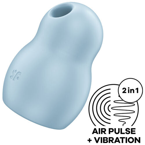 PRO TO GO 1 DOBLE ROJO ESTIMULADOR Y VIBRADOR ONDAS DE PRESIÓN SATISFYER