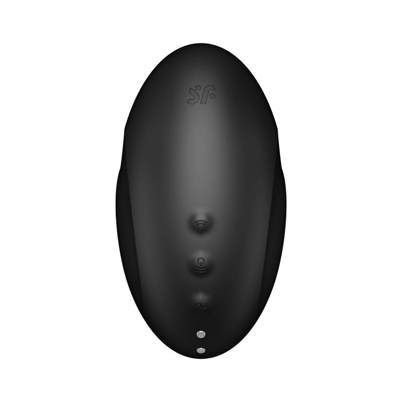 VULVA LOVER 3 NEGRO ESTIMULADOR Y VIBRADOR ONDAS DE PRESIÓN SATISFYER