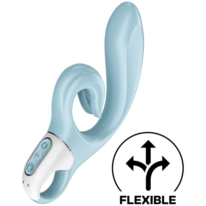 VIBRADOR RABBIT PARA CLÍTORIS Y PUNTO G SATISFYER - LOVE ME VIBRADOR