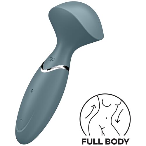 MASAJEADOR MINI WAND IDEAL PARA VIAJES Y PRINCIPIANTES SATISFYER - MINI WOND-ER