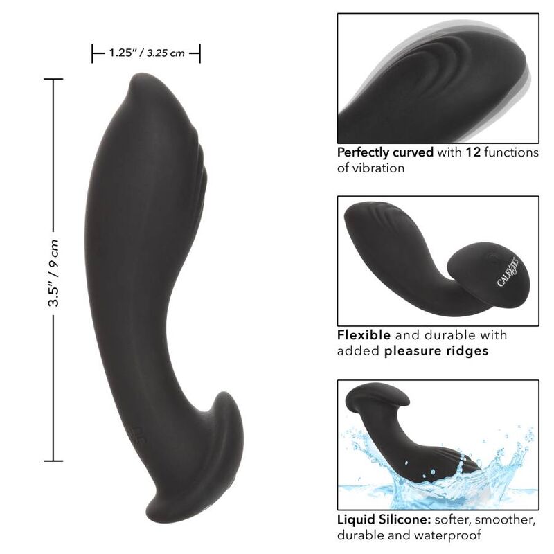 PLUG ANAL SILICONA FLEXIBLE CALEXOTICS - LIQUID SILICONE FLEX PROBE
