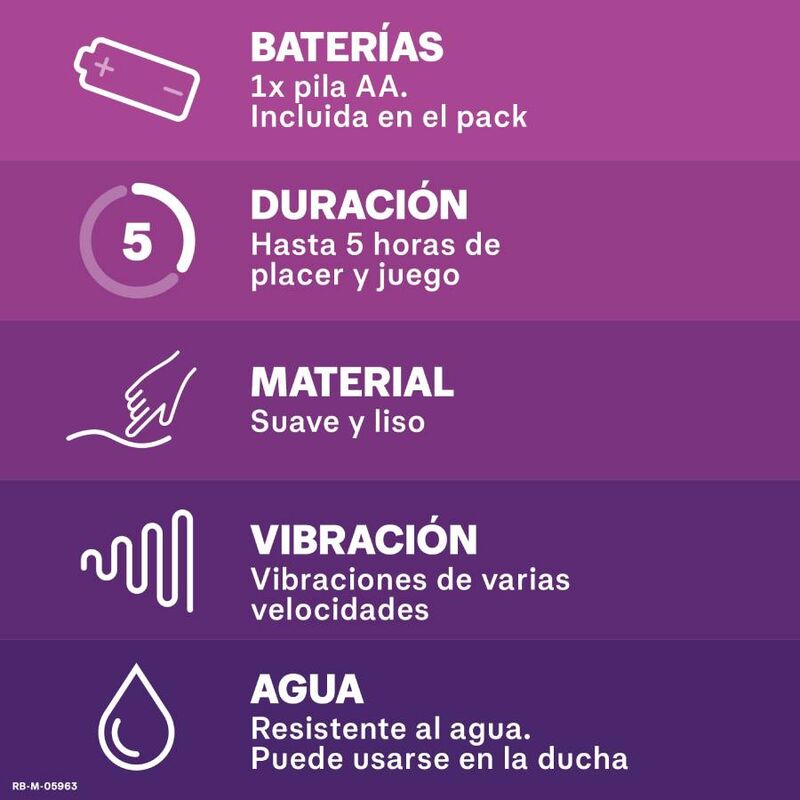 MINI VIBRADOR DUREX - INTENSE ORGASMIC PURE FANTASY