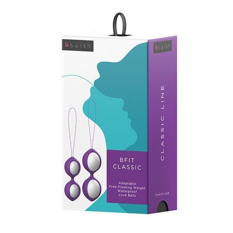 BOLAS KEGEL B SWISH - BFIT CLASSIC VIOLETA 2x28GRS + 2x38GRS