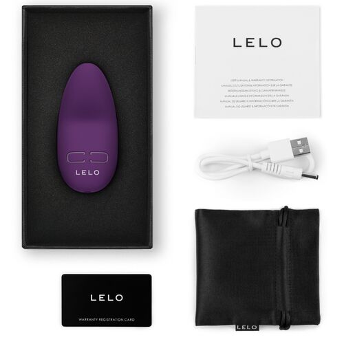 VIBRADOR ESTIMULADOR DISCRETO, COMPACTO Y SILENCIOSO LELO - LILY 3