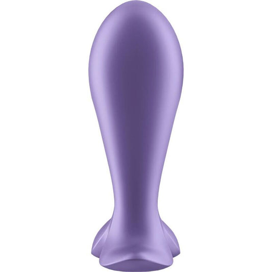 VIBRADOR ANAL UNISEX CON APP SATISFYER - INTENSITY PLUG MORADO