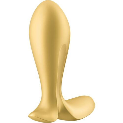 VIBRADOR ANAL UNISEX CON APP SATISFYER - INTENSITY PLUG MORADO