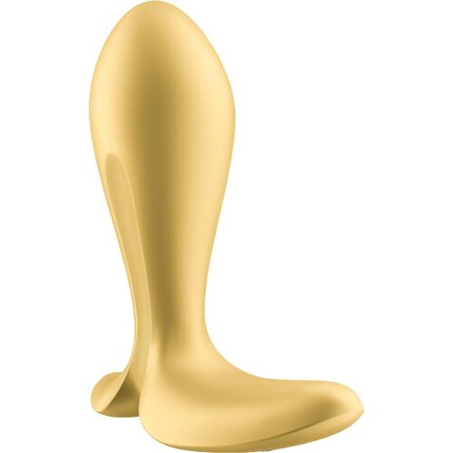 VIBRADOR ANAL UNISEX CON APP SATISFYER - INTENSITY PLUG MORADO