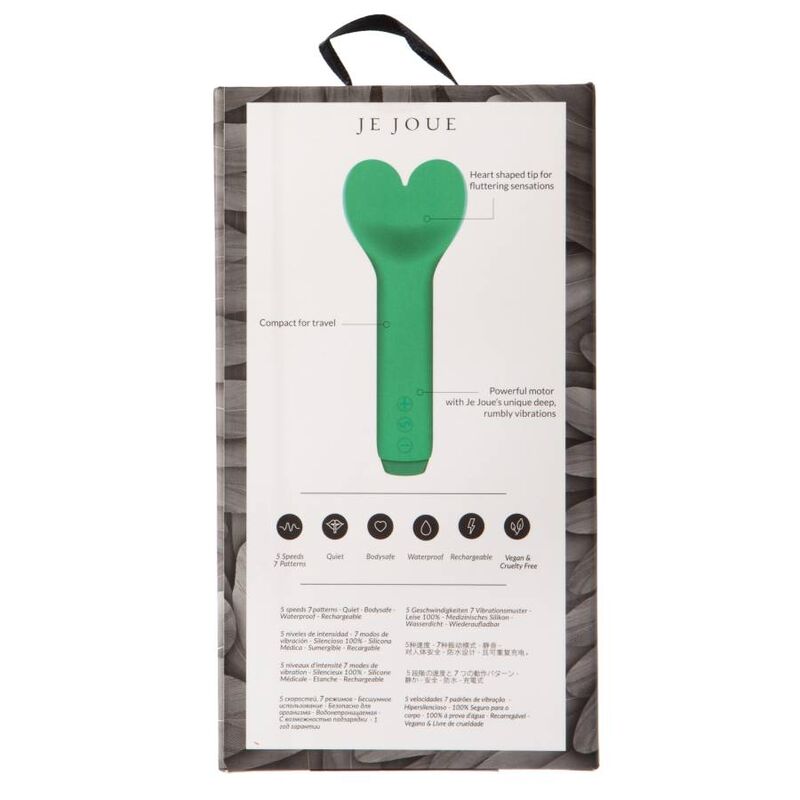 AMOUR BALA VIBRADORA ROSA RECARGABLE USB 100% VEGANA