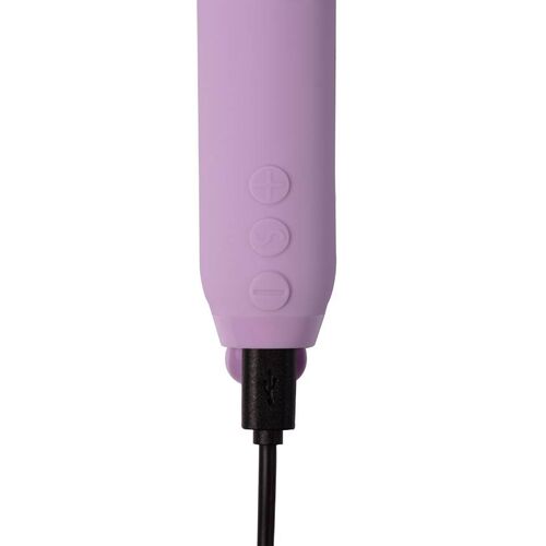 DUET BALA VIBRADORA LILA RECARGABLE USB 100% VEGANA