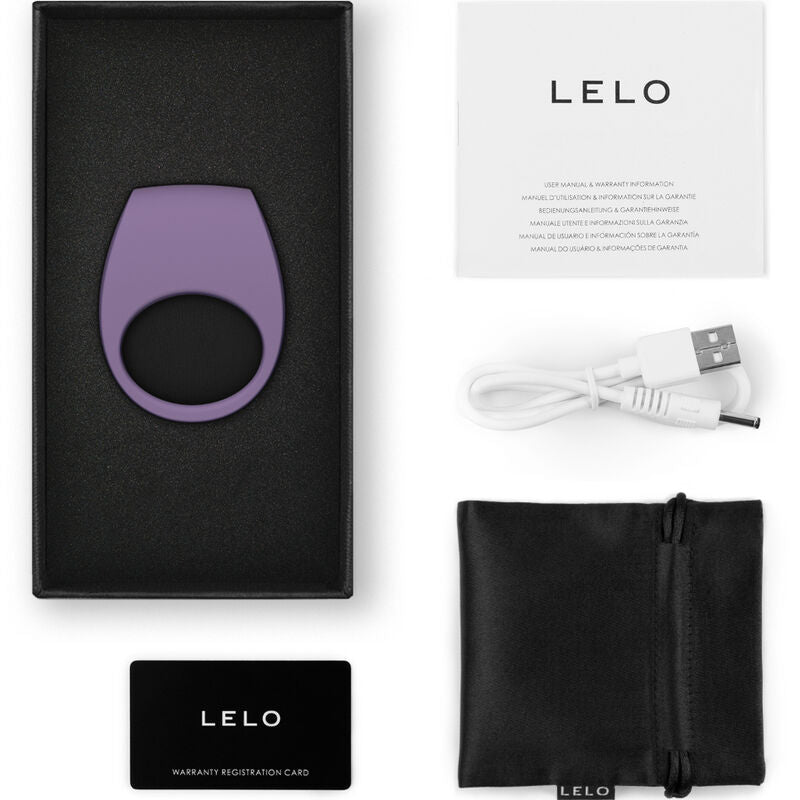 ANILLO VIBRADOR CON APP LELO - TOR 3